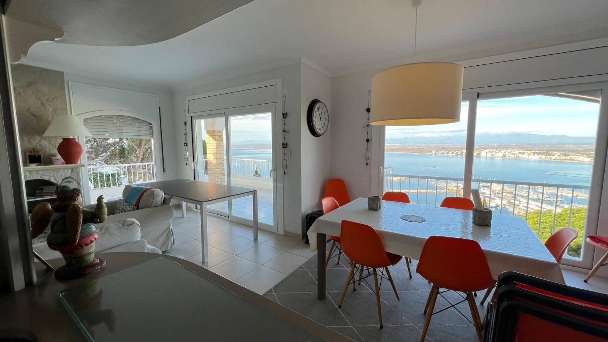 Apartamento Casa Linda Con Vistas Espectaculares Av-40 Roses Esterno foto