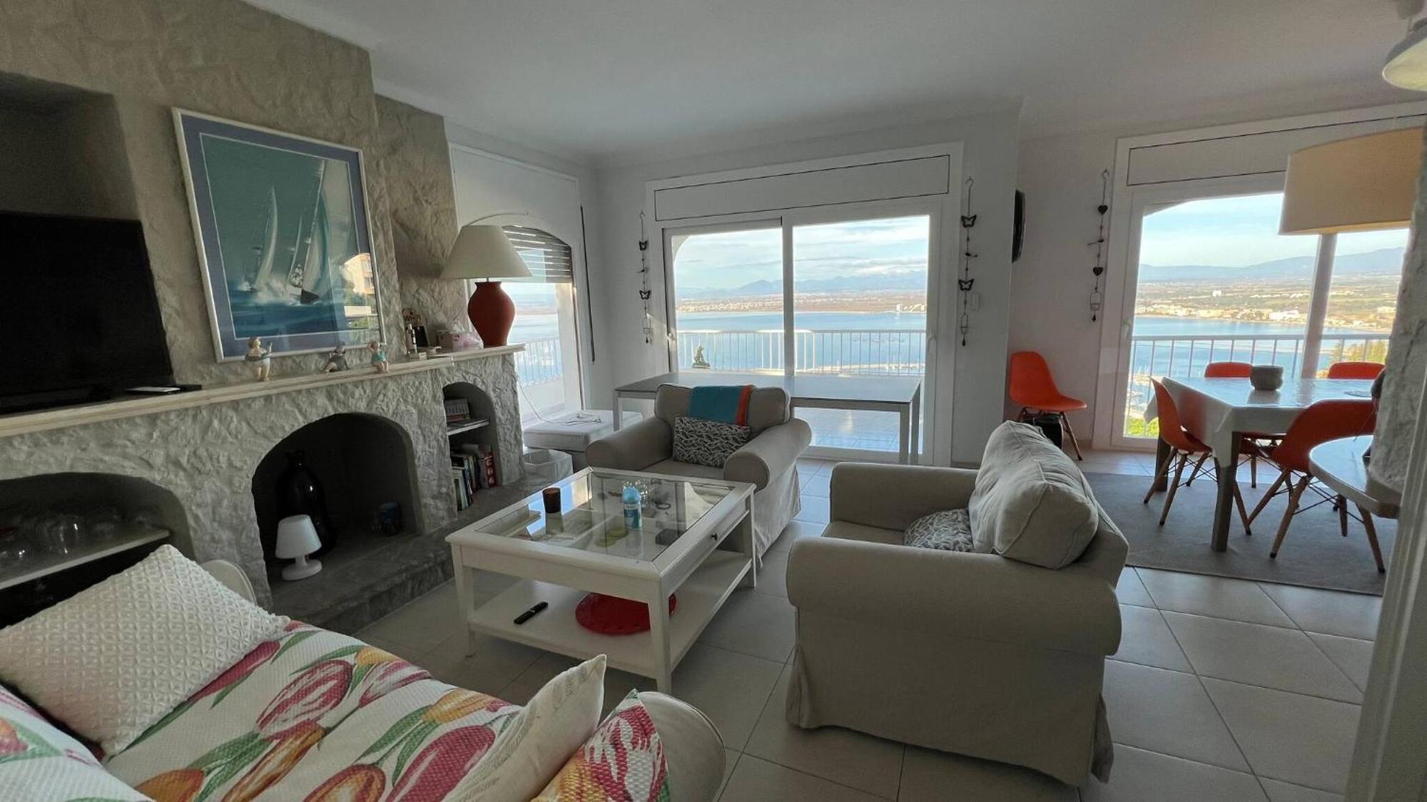Apartamento Casa Linda Con Vistas Espectaculares Av-40 Roses Esterno foto