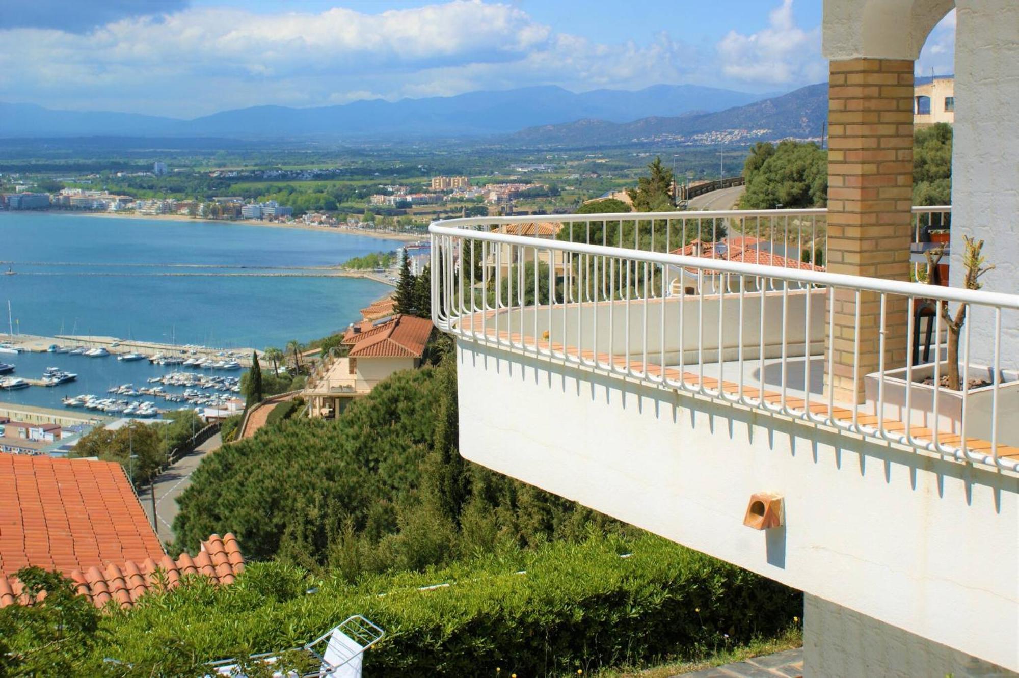 Apartamento Casa Linda Con Vistas Espectaculares Av-40 Roses Esterno foto